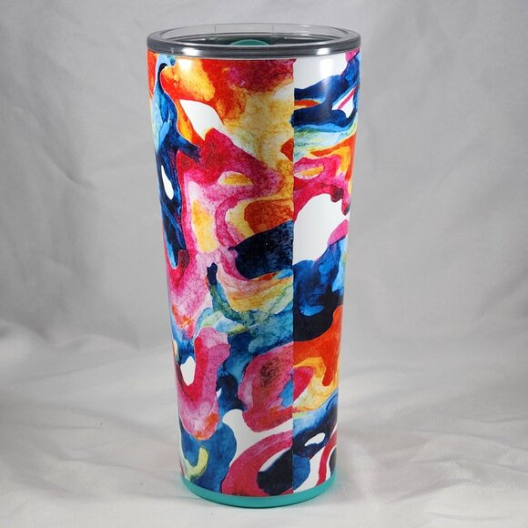 Swig Life Bombshell Color Swirl Tumbler 22 oz Stainless Steel Cup with Lid - Picture 4 of 7